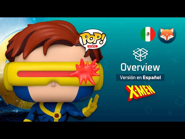 Vídeo relacionado con FunKo Pop, Marvel X-Men Cyclops, desenmascarado, Limitado, Figura de Cabeza de Vinilo Bobble, 024823 89