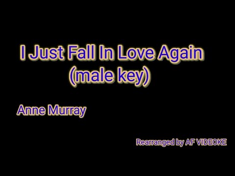 I Just Fall In Love Again (karaoke/videoke - male version / key)