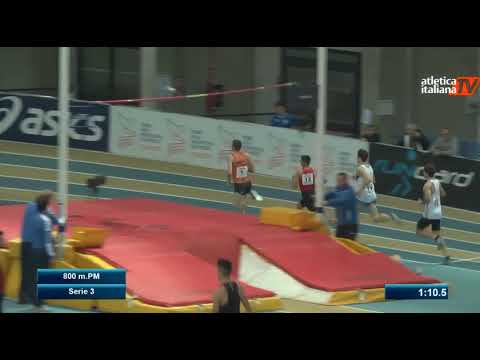 800m Promesse Uomini   Serie 3 - Campionati Italiani Juniores e Promesse 2019
