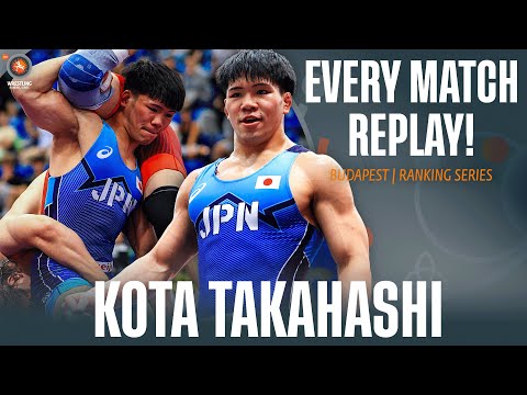 Every match from Japan's muscle man Kota TAKAHASHI (JPN) at the Hungarian Ranking Series