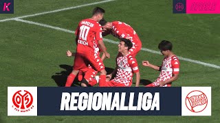 Derbysieg gegen OFC: Mainz bleibt oben dran | 1. FSV Mainz 05 II - Kickers Offenbach (Regionalliga)