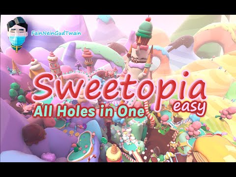 Walkabout Mini Golf - SWEETOPIA Easy - ALL 18 Holes in One by FainNeinGudTwain