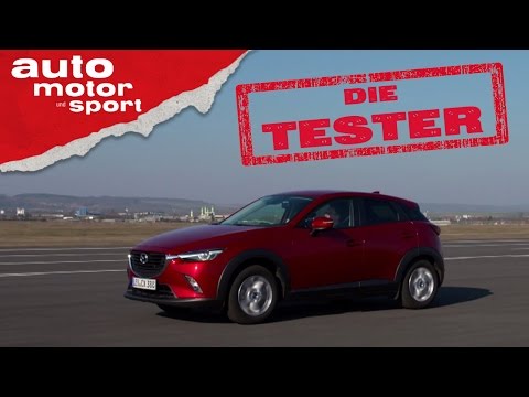 Mazda CX-3: Small SUV with 105 hp - The testers | auto motor und sport
