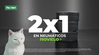 Feu Vert ¡Este mes de Septiembre! 2x1 en Neumáticos Rovelo anuncio