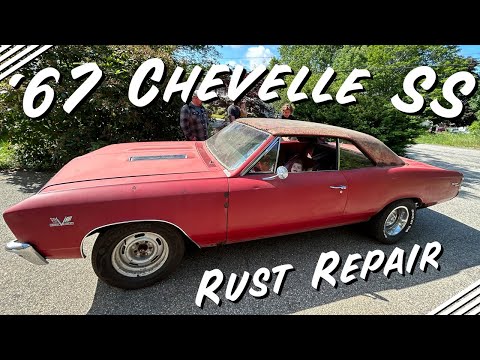 1967 Chevelle SS 396 Rust Repair Tear Down