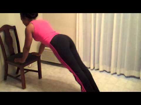 RESULTZ! Modified chair push up