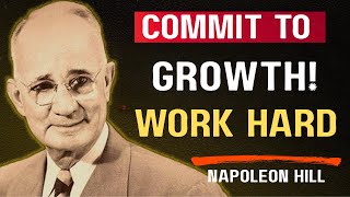 "Master Yourself, Master Your Success: The Power of Hard Work" - Napoleon Hill Motivation