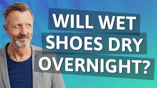 Will wet shoes dry overnight?