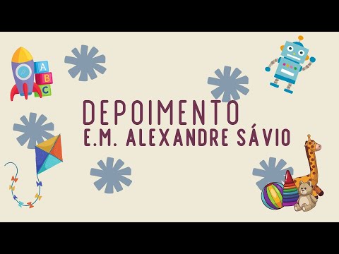 (BQE) DEPOIMENTO DOS ALUNOS - E.M. ALEXANDRE SÁVIO