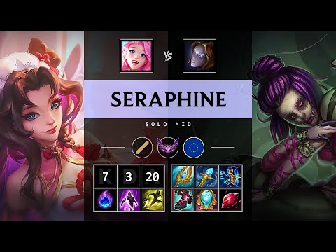 Seraphine Mid vs Orianna - EUW Master Patch 25.14