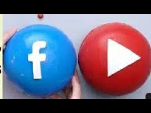 YouTube and Facebook chocolate cake 🍰😋😋