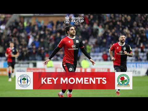 Wigan Athletic v Blackburn Rovers | Key Moments | Third Round | Emirates FA Cup 2021-22
