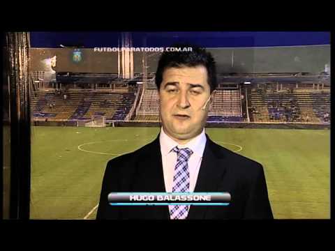 Hugo Balassone. Rosario Central 3 - Rafaela 2. Fecha 14. Torneo Inicial 2013. Fútbol Para Todos