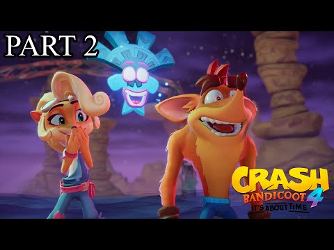 Crash Bandicoot 4: It's About Time Gameplay Walkthrough [Part 2] [The Hazardous Wastes]