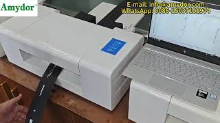 عرض الورق في حدود 330 ملم طابعة رقائق رقمية مع وظيفة التقطيع التلقائي (توفير المواد الاستهلاكية)