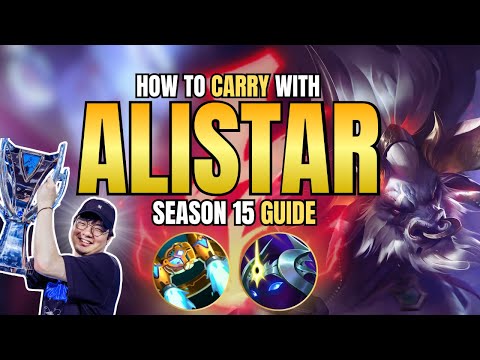 ALISTAR GUIDE - How To Carry With Alistar - Season 15 Guide (ft BeryL)