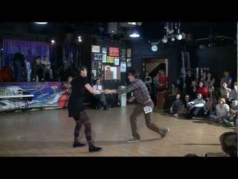 Yana Okhotenko & Vladimir Grishin - Lindy Hop Invitational at Sultans of Swing 2012
