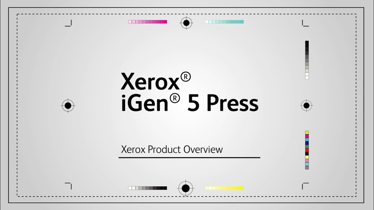 The Xerox iGen 5 Press: Changing the Way Digital Print is Viewed YouTube Video