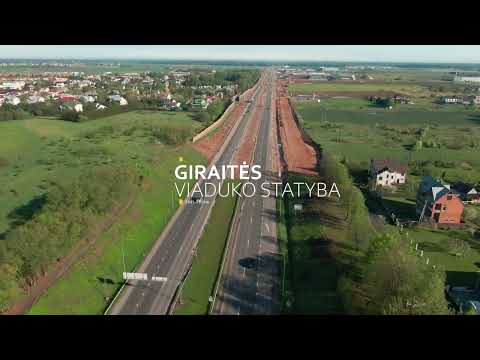 Automagistralės Kaunas - Klaipėda rekonstrukcija. (Giraitės mazgas)