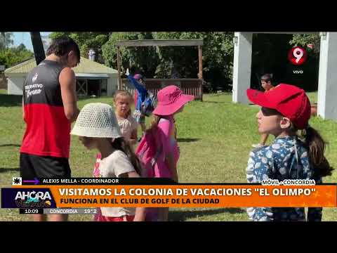 Visitamos la colonia de vacaciones El Olimpo de Concordia