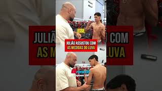 Julião assustou com as medidas do Luva | Renato Cariani