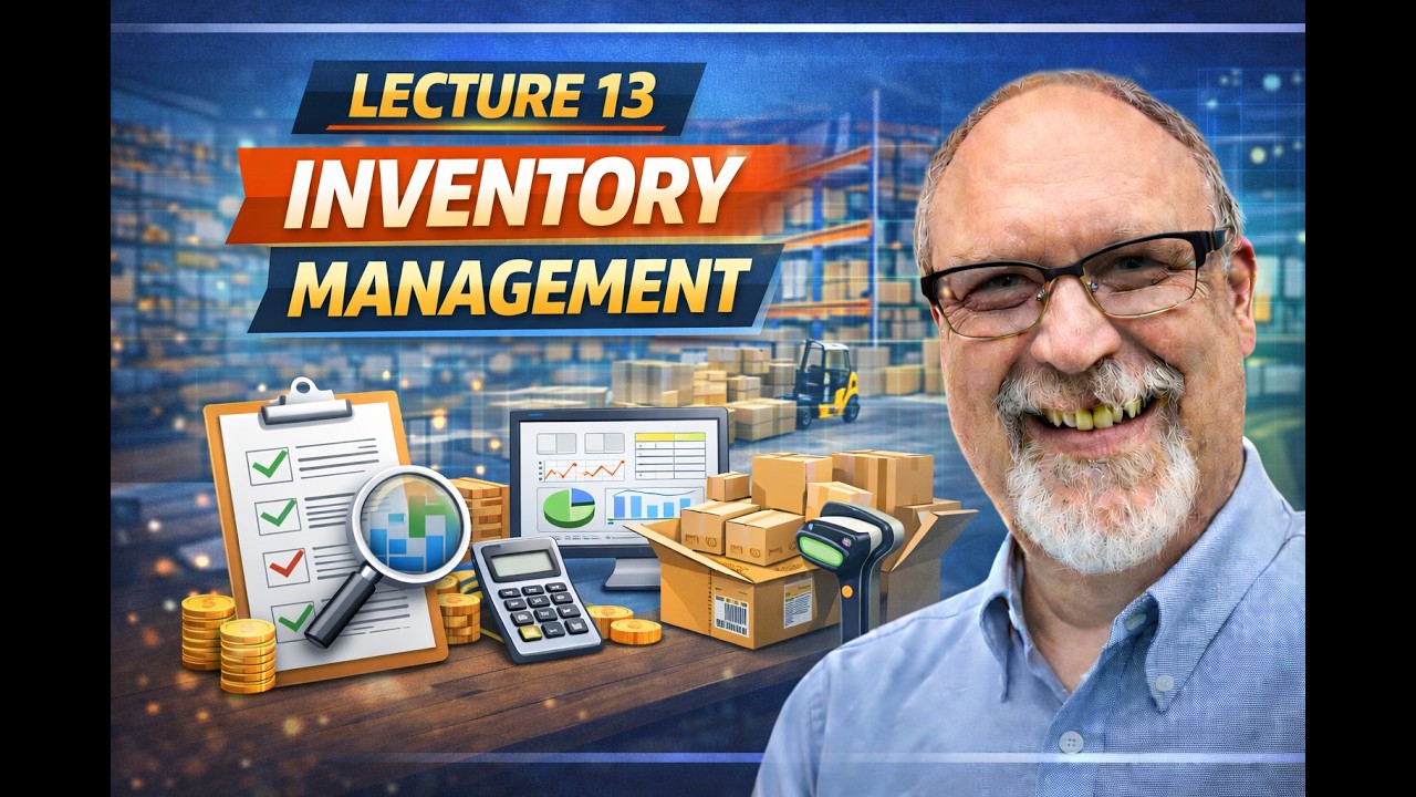 Lecture 13 Inventory Management