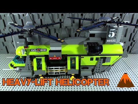 LEGO City Volcano Heavy-Lift Helicopter 60125