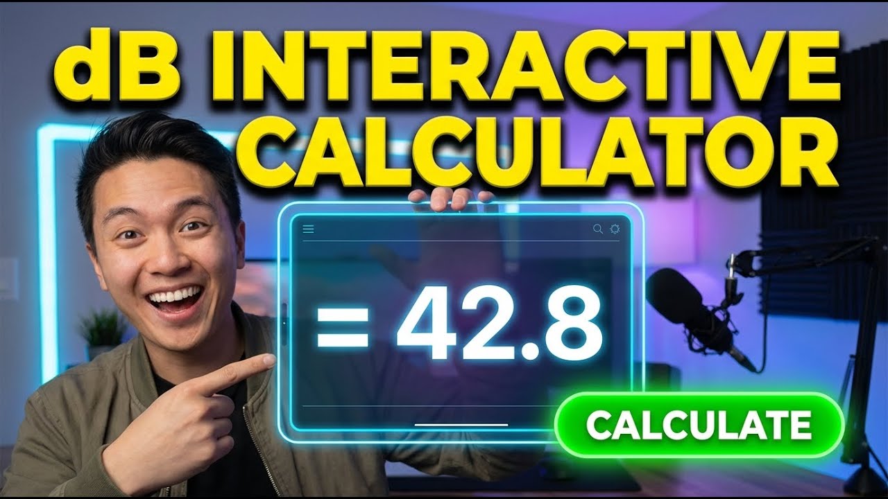 dB Interactive Calculator