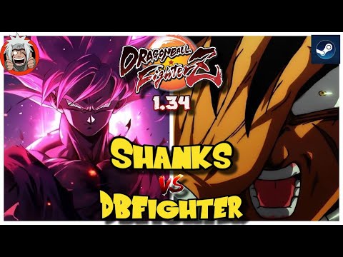 DBFZ Shanks vs DBFighter (Black, Yamcha, Tien) vs (Kefla, BrolyDBS, A21) 1.34