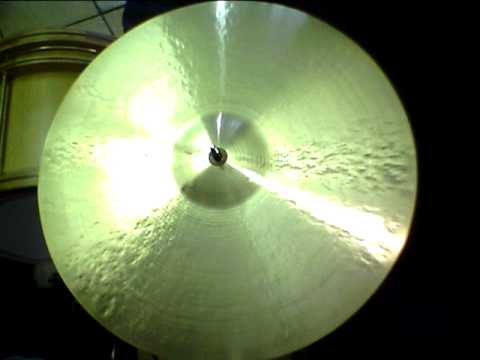 20" CLTB Ride, 2121g - Handcrafted by Craig Lauritsen @ cymbalutopia.com.MOV