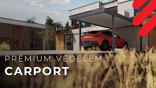 Új Brustor B190 Carport prémium gépkocsibeálló