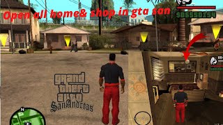 How to open All home & shop in San Andreas Unlock All Houses and Shops in GTA San Andreas