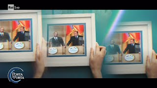 Berlusconi, nuovo audio sull'Ucraina - Porta a porta 19/10/2022