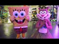 Nickelodeon Universe 2022 American Dream Blue Spongebob Should Crossover
