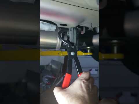 Exhaust hanger pliers. easily remove exhaust from the rubber hangers.