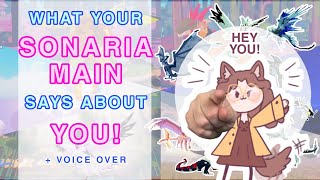 WHAT YOUR CREATURES OF SONARIA MAIN SAYS ABOUT YOU!