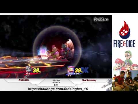 Fire&Dice Sunday #16 - NME Xzax vs Charliedaking - Smash Wii U