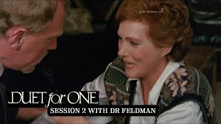 Session 2 with Dr Feldman (Duet for One) - Julie Andrews, Max von Sydow