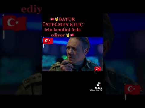 Batur üsteğmen kendini feda ediyor! SAVAŞÇI