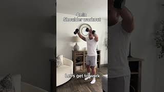 4 min shoulder workout#new#motivation#workout#shorts