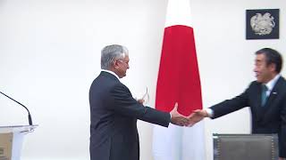 L’Arménie et le Japon ont signé l’Accord sur la promotion et la protection des investissements