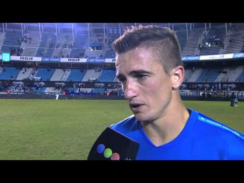 Noir: "Hay que hacerse fuerte en casa". Racing 2 - Argentinos 2. Fecha 11. Primera División 2016.