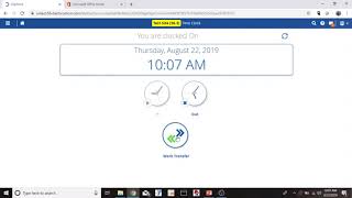 Clocking in and Transferring