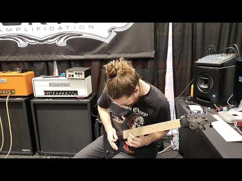 Justin McKinney (The Zenith Passage, Ex-The Faceless) NAMM 2019 Demo at the Fortin Amps Booth