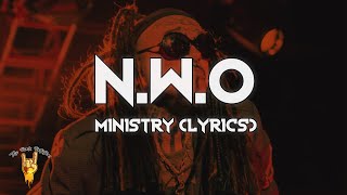 Ministry - N.W.O. (Lyrics) - The Rock Rotation