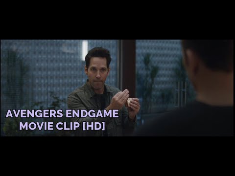 Avengers Endgame Movie Clip HD | Antman Returns Scene