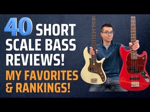 40 short scale bass reviews later: My favourites & Rankings! What have I learned on this journey?