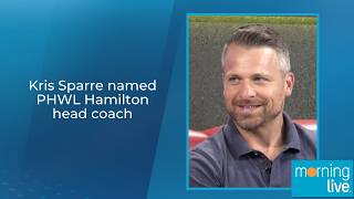 Kris Sparre named PHWL Hamilton head coach