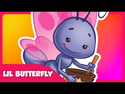 Lil Butterfly - Lottie Dottie Chicken - Kids songs and nursery rhymes in english