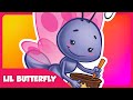 Lil Butterfly - Lottie Dottie Chicken - Kids songs and nursery rhymes in english